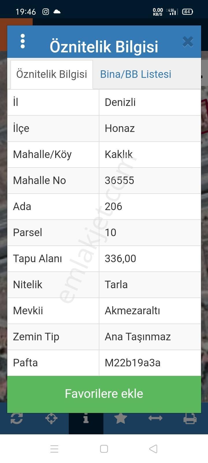 Denizli Honaz Kaklık Ticari Konut Satılık Arsa - Görsel 3