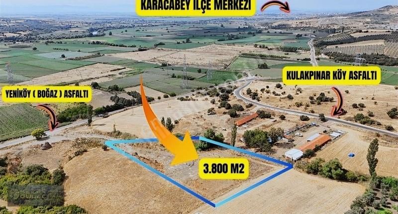 Karacabey Kulakpınar Satılık Tarla Sezer Güleç Gayrimenkul'den // Kulakpınar Mah. // 3.800 M2 Tarla