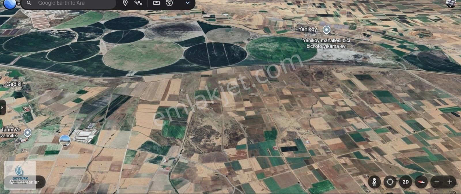 Soytürk'den Akalan Da 75000 M2 Ovanın En Verimli Arazilerinden