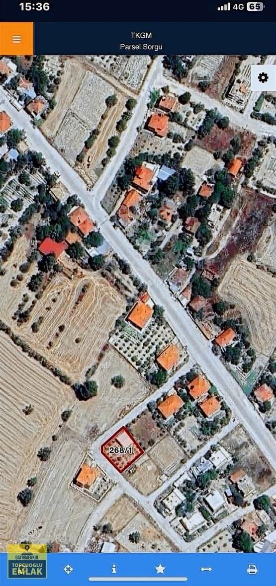 Burdur Bucak Kızılkaya Mah 510 M2 İmarlı Parsel İçinde Prefabrik - Görsel 4