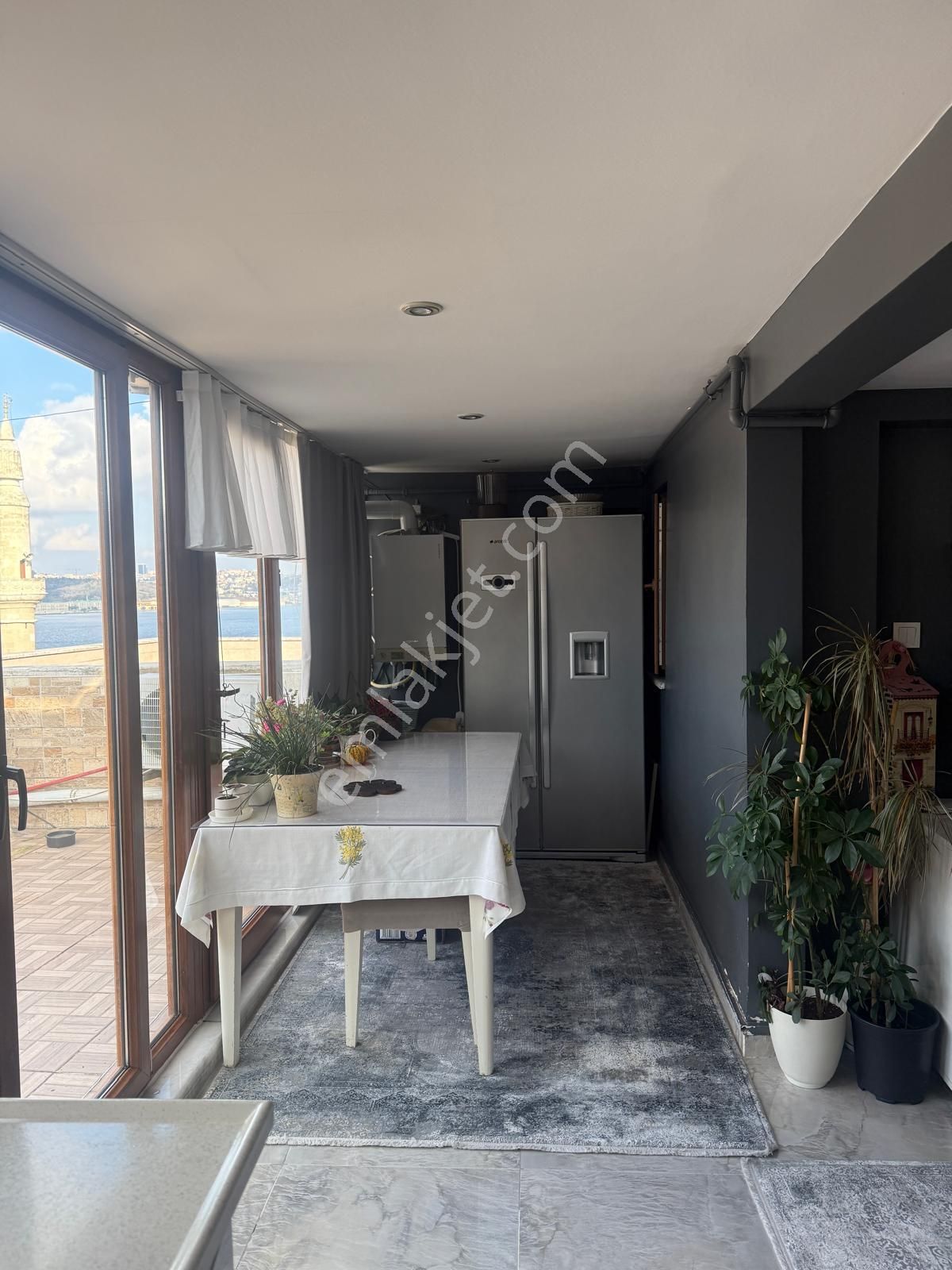 Üsküdar Aziz Mahmutta 220m2 3+2 Boğaz Manzaralı Satılık Dubleks - Görsel 13