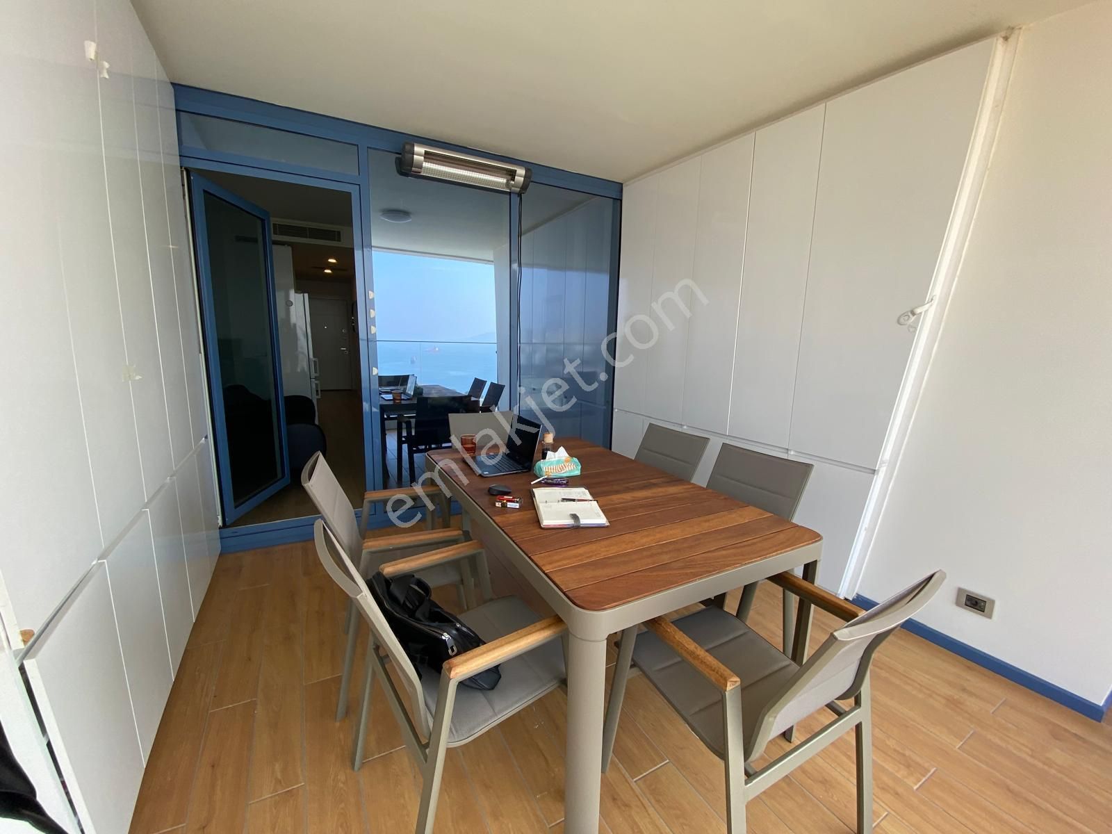 Kartal Kordonboyu Satılık Residence İstmarina 1+0 Home Ofis Bloğu Batı Cephe Full Adalar Manzaralı