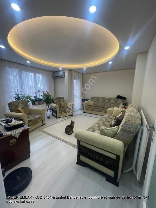 Bahçelievler Cumhuriyet Satılık Daire İstanbul Bahçelievler Cumhuriyet Mah De Satılık 150m² 3+1- Dubleks.kat Daire