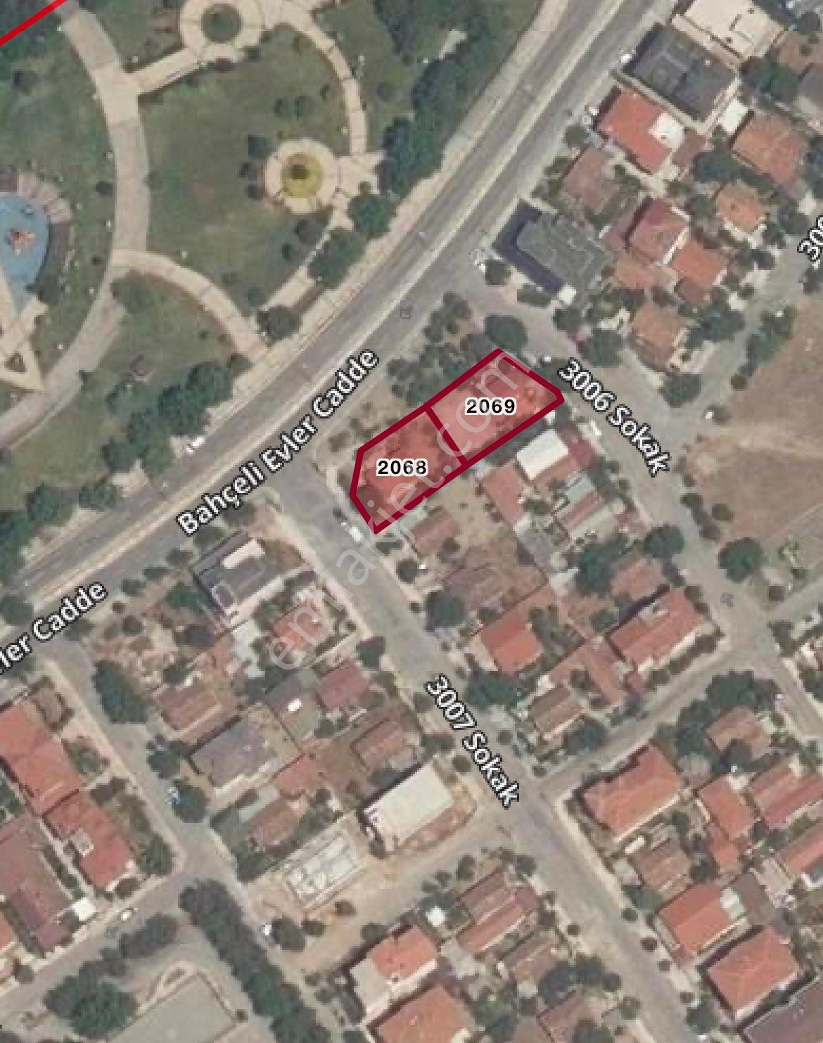 Denizli Merkezefendi Satılık Konut+Ticaret Alanı Denizli Bahçelievler’de Cadde Üzeri 775m2 2 Kat Ruhsatlı Adalet Park Cephe Konut Ticari Alan