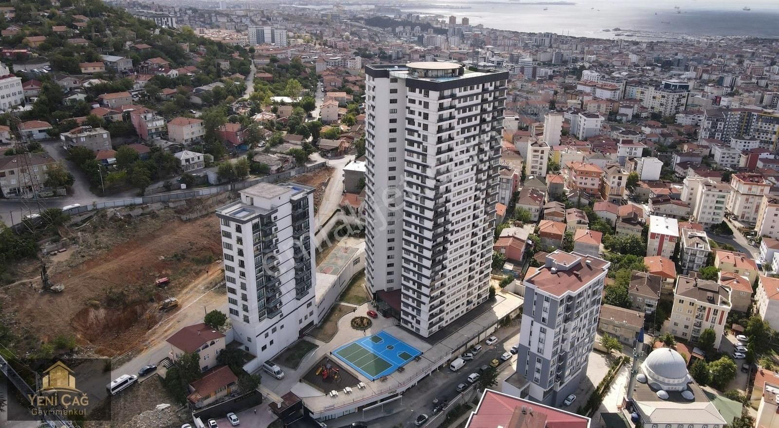 Kartal Hürriyet Satılık Daire Hill Kartal Satış Ofisi Deniz Manzaralı 23.kat 85 M2 2+1 Daire