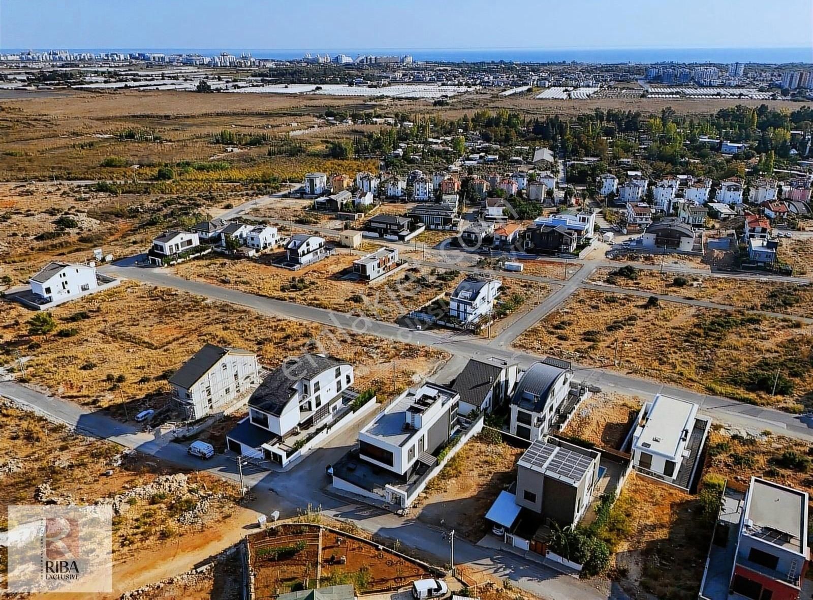 Muratpaşa Ermenek Satılık Villa İmarlı Barış Eren'den Harika Lokasyonda Deniz Gören Fırsat Villa Arsası