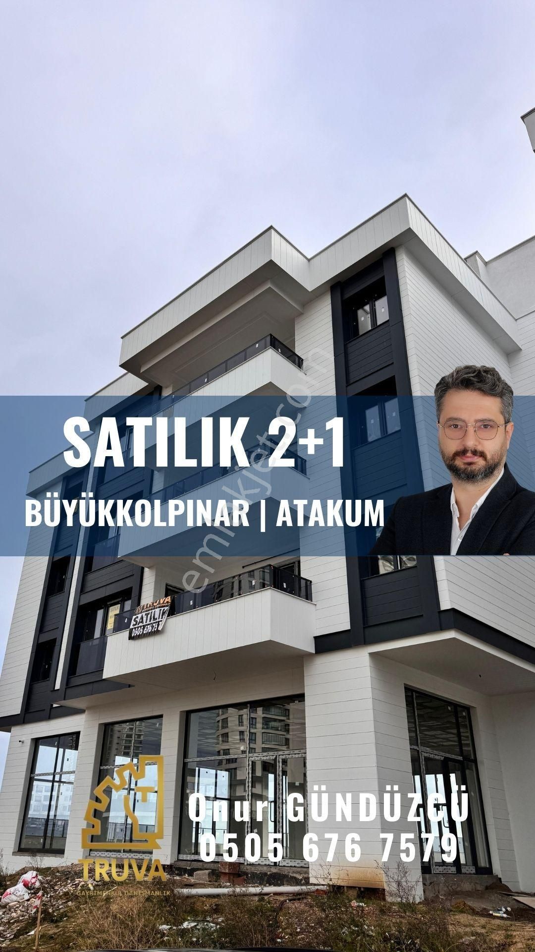 Atakum Büyükkolpınar Satılık Daire Truva'dan Gökdelenler Bölgesinde Yatay Mimari Satılık 2+1 Daire