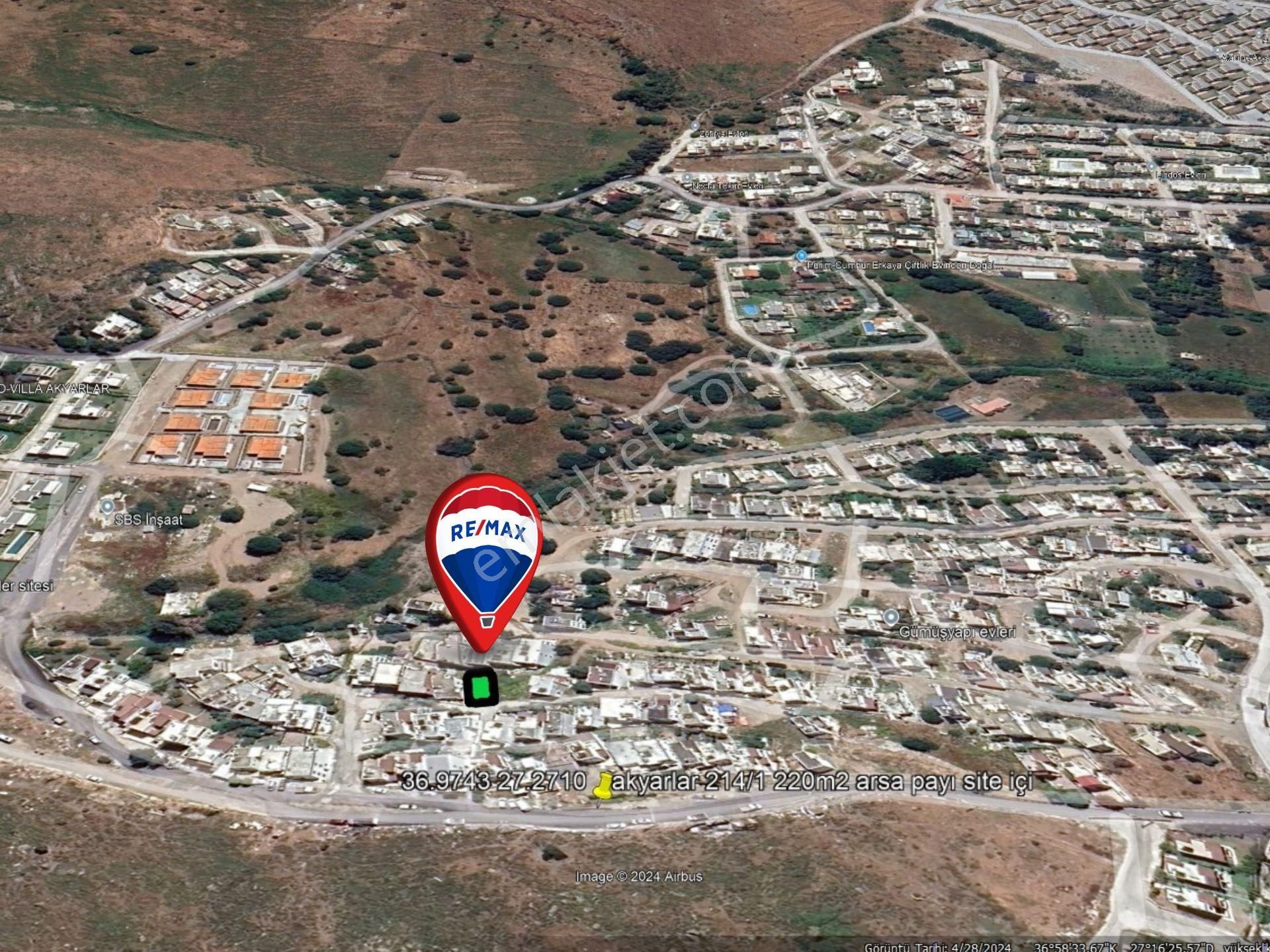 Bodrum Akyarlar Denize Yakın Satılık İmarlı Arsa - Görsel 2