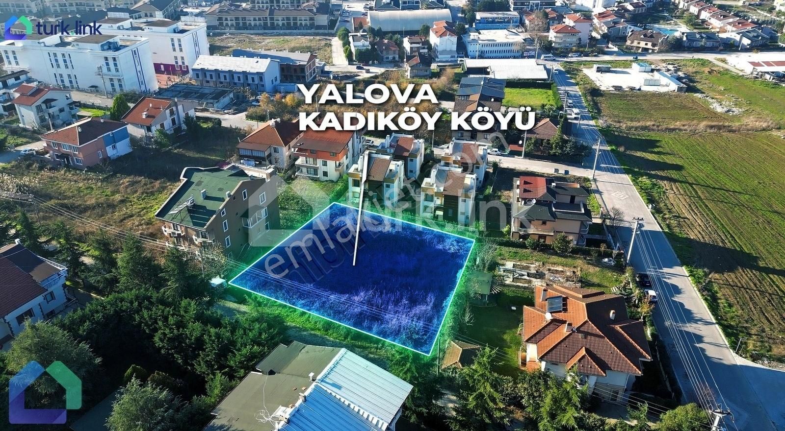 Yalova Merkez Kadıköy Bld. (Merkez) Satılık Villa İmarlı Yalova Kadıköy Villalar Bölgesinde Merkezi Konumda Arsa