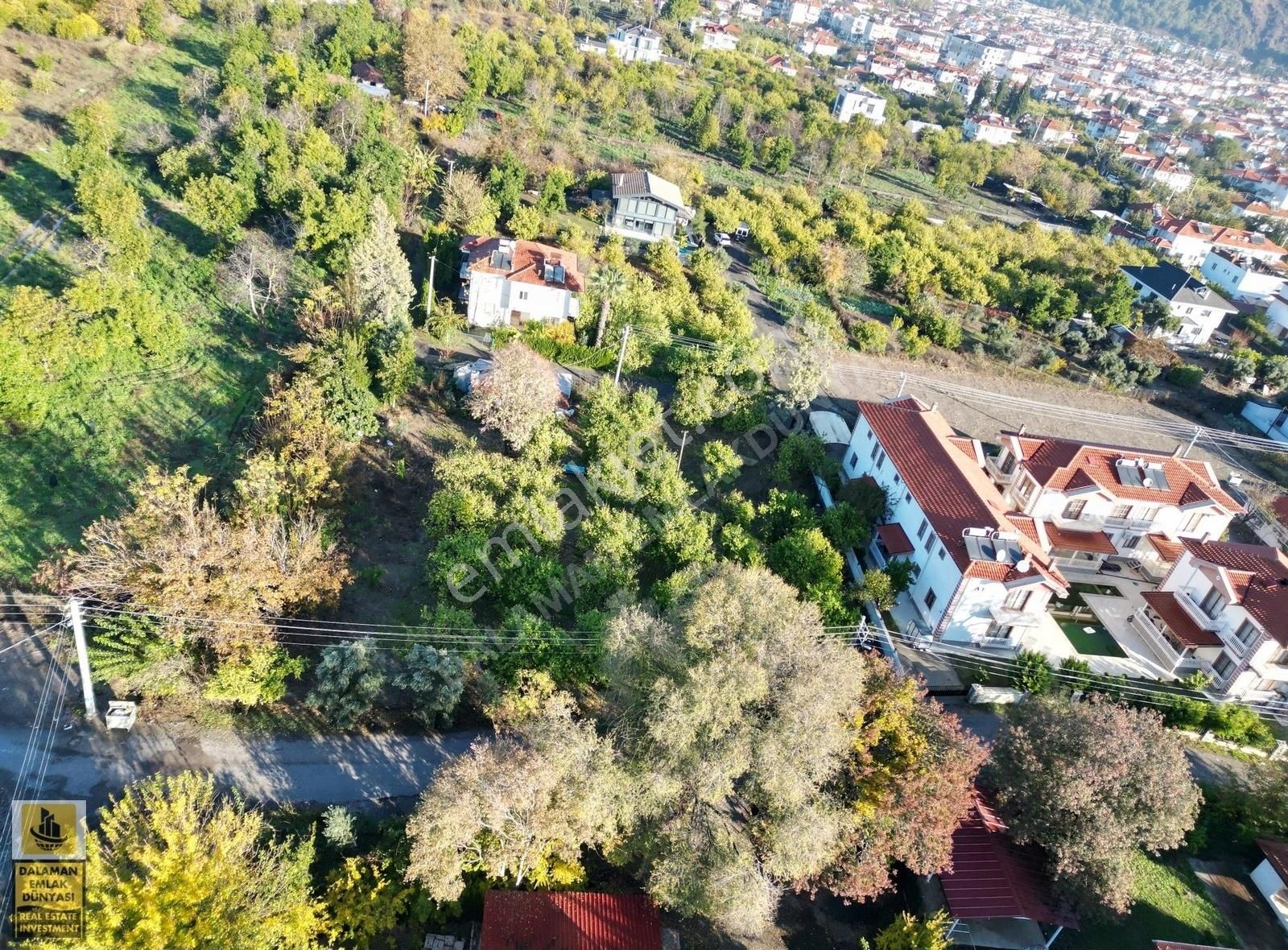 Ortaca Dalaklı Satılık Konut İmarlı Dalaman Emlak Dünyasından Satılık 1.496 M2 Arsa