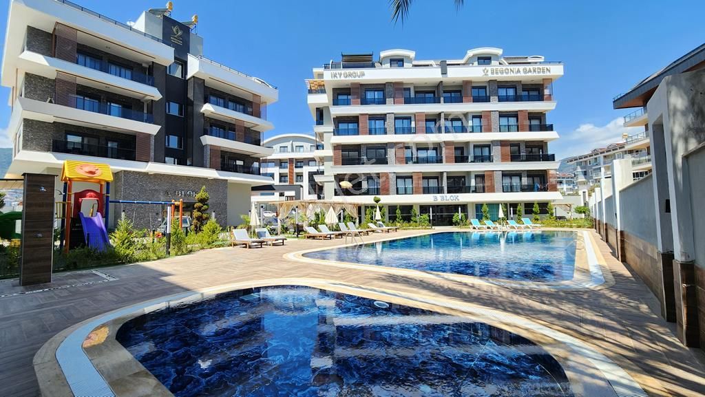 Alanya Oba Satılık Daire Alanya Oba Begonia Garden 1+1:55m2 Eşyasız Satılık Daire