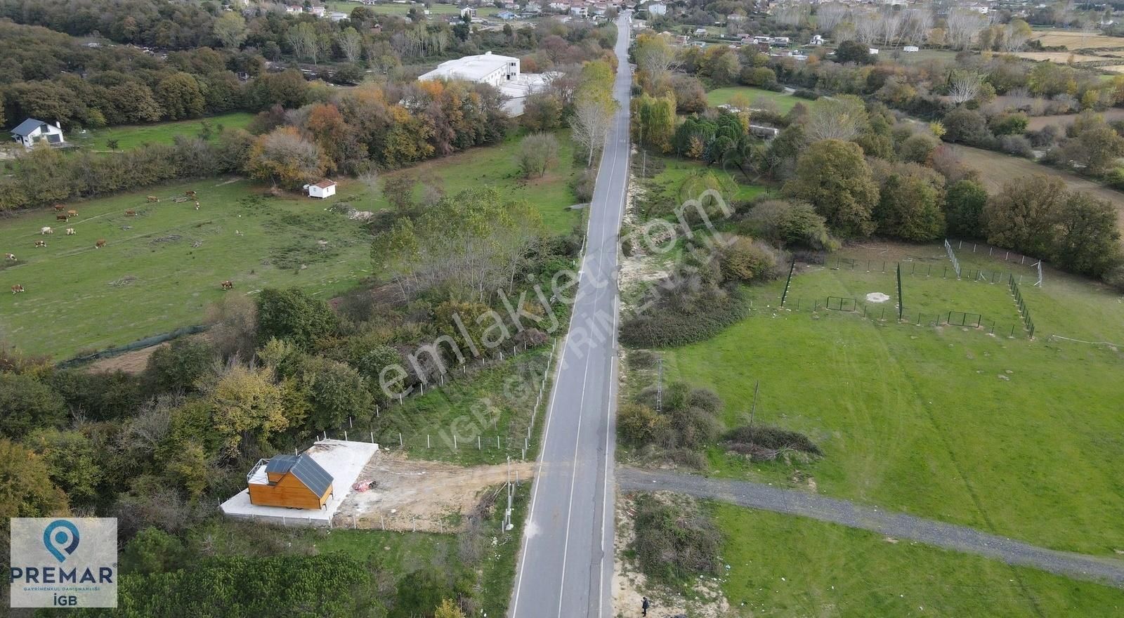 Çatalca Karacaköy Merkez Satılık Tarla Karacaköy Ana Yol Üzeri Tüm Alt Yapılara Sahip Tarla