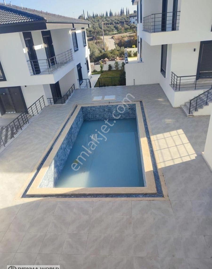 Didim Hisar Satılık Daire Doga Manzaralı Havuzlu 3+1 Sıfır Villa