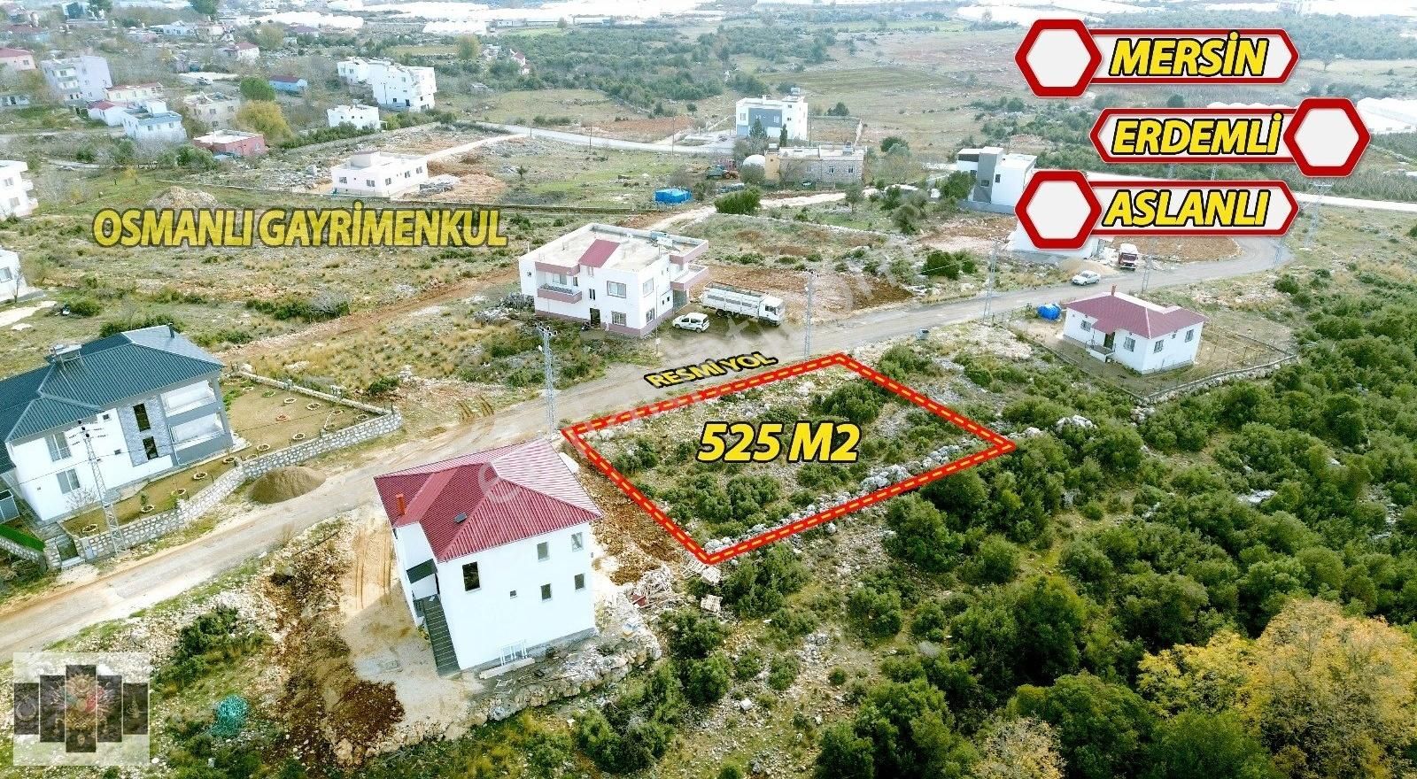 Erdemli Arslanlı Satılık Konut İmarlı Erdemli Aslanlı Da Satılık 525 M2 Arsa