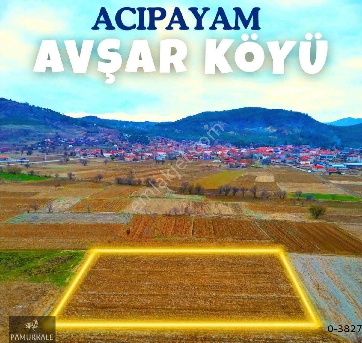 Acıpayam Avşar Satılık Tarla Acıpayam'da Köy Dibi Fırsat Tarla ❤️