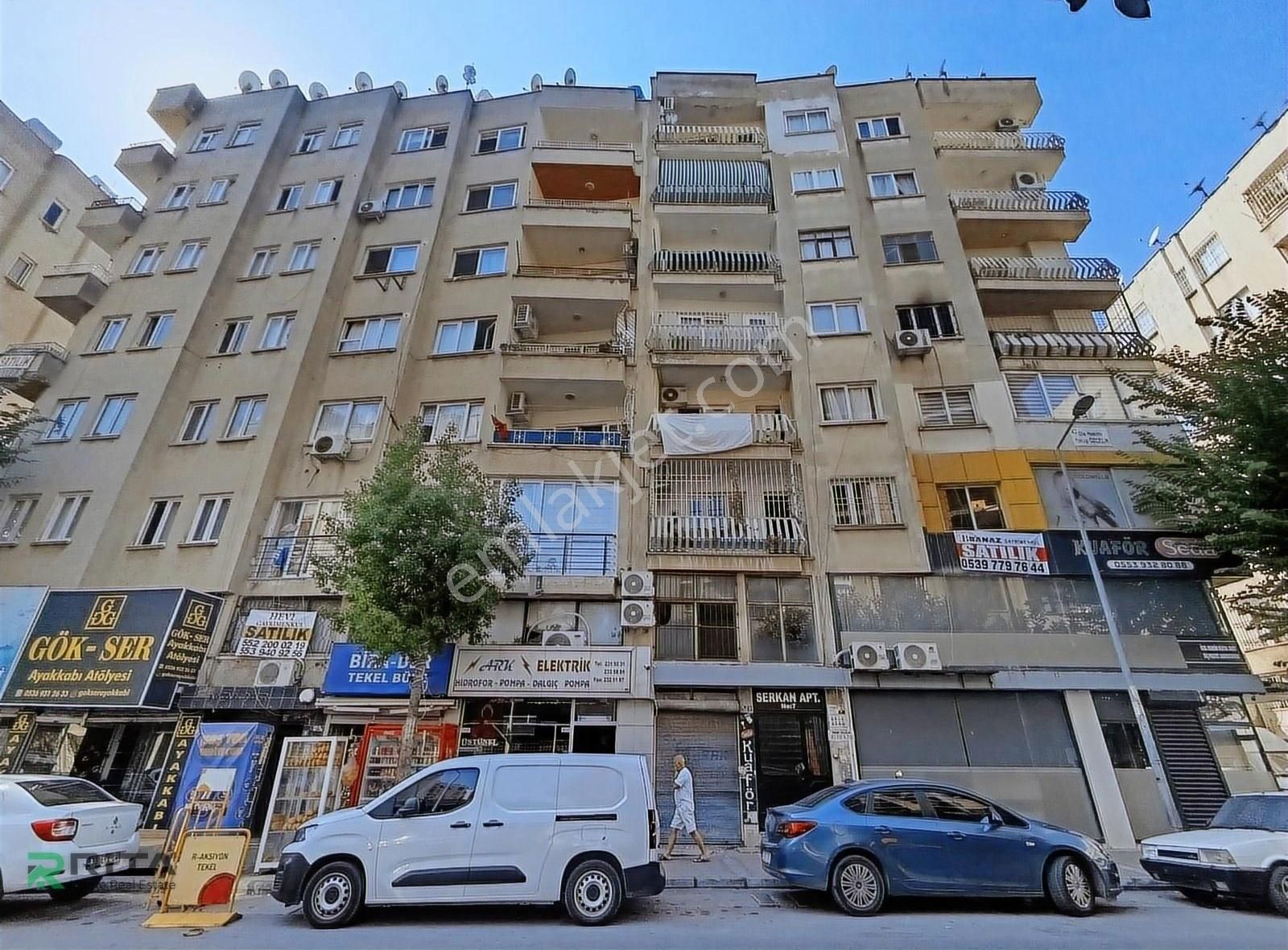 Akdeniz Çankaya Satılık Daire Rita Home'dan Dükkan Olarak Da Kullanılabilir 2+1 Daire