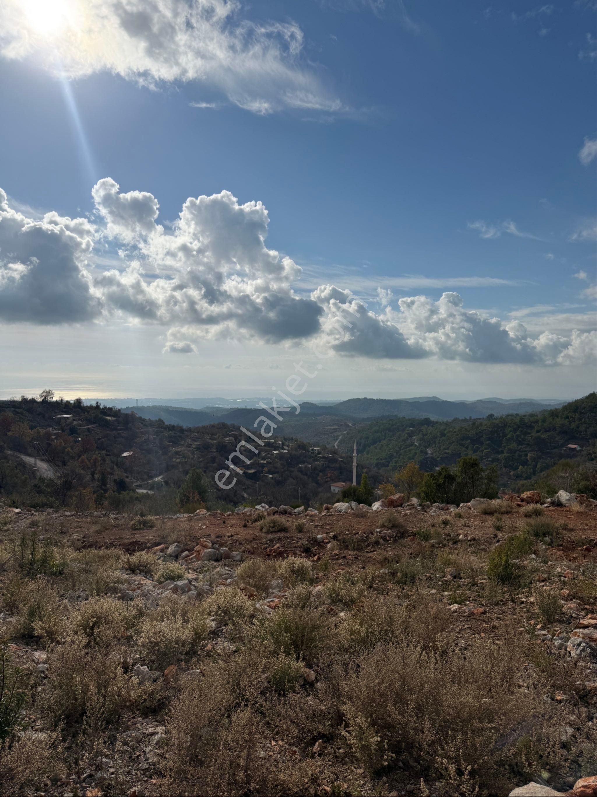 Alanya Orhan Satılık Tarla Alanya Orhan Mahallesi Full Deniz Manzaralı Tarla 🌿