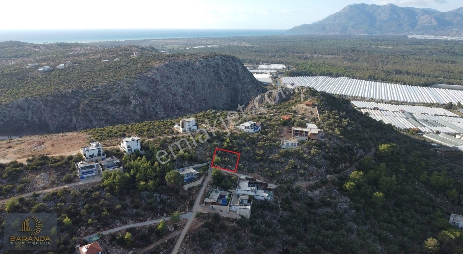 Kaş Patara'da 384 M² Satılık Müstakil Tapu Villa Arsası - Görsel 2