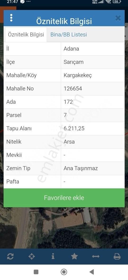 Kargakekeçte Betonu Dökülmüş 276 Metrekare Arsamız Satılıktır - Görsel 2