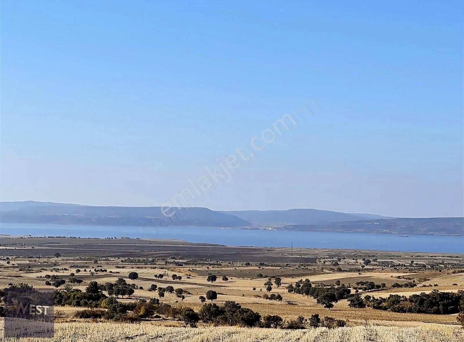 Çanakkale Merkez Kemel Köyü Satılık Tarla Çanakkale Merkez Kemel Köyünde Boğaz Manzaralı Satılık Hisse