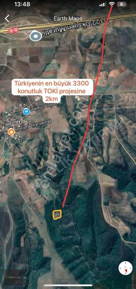 Karacabey Muratlı Satılık Tarla Nitelik'ten Karacabey Muratlı'da 2800 M² Yatırıma Uygun Tarla