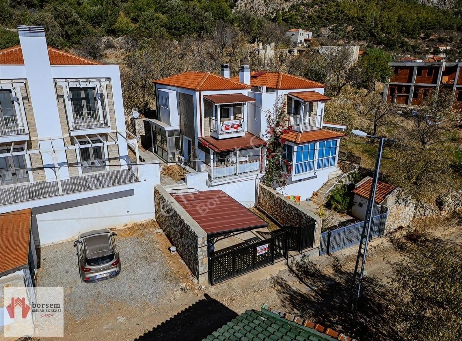 Datça Yaka Satılık Villa Borsem Datça - Deniz Ve Doğa Manzaralı Satılık Villa