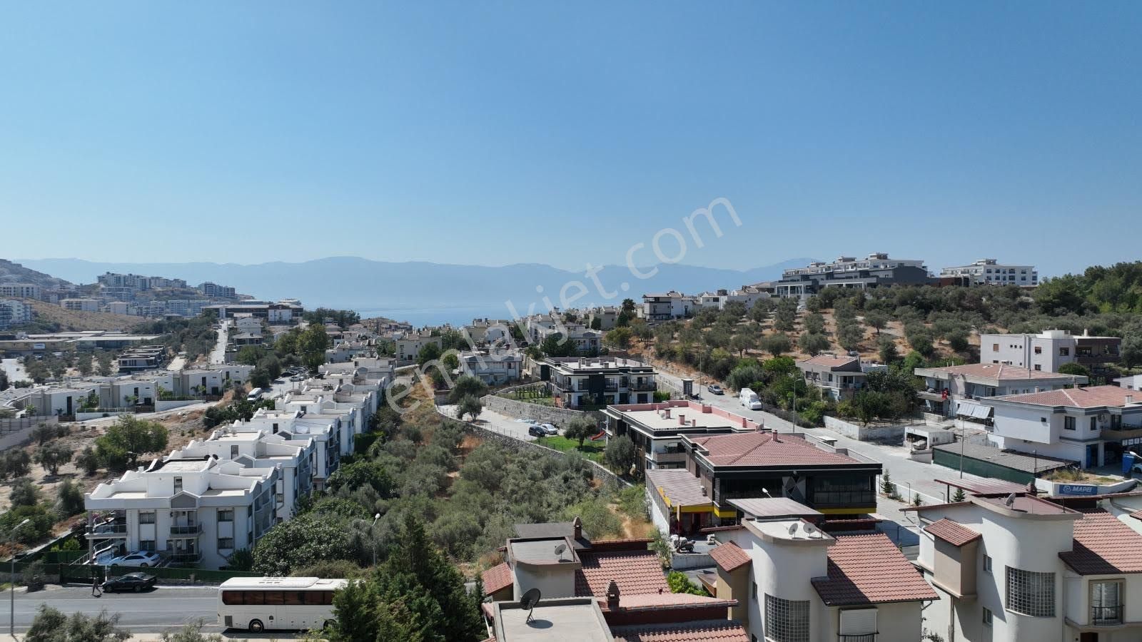 Kuşadası Kadınlar Denizi Satılık Daire Kadınlar Denizi Full Yapılı Deniz Manzaralı 3+1 Daire