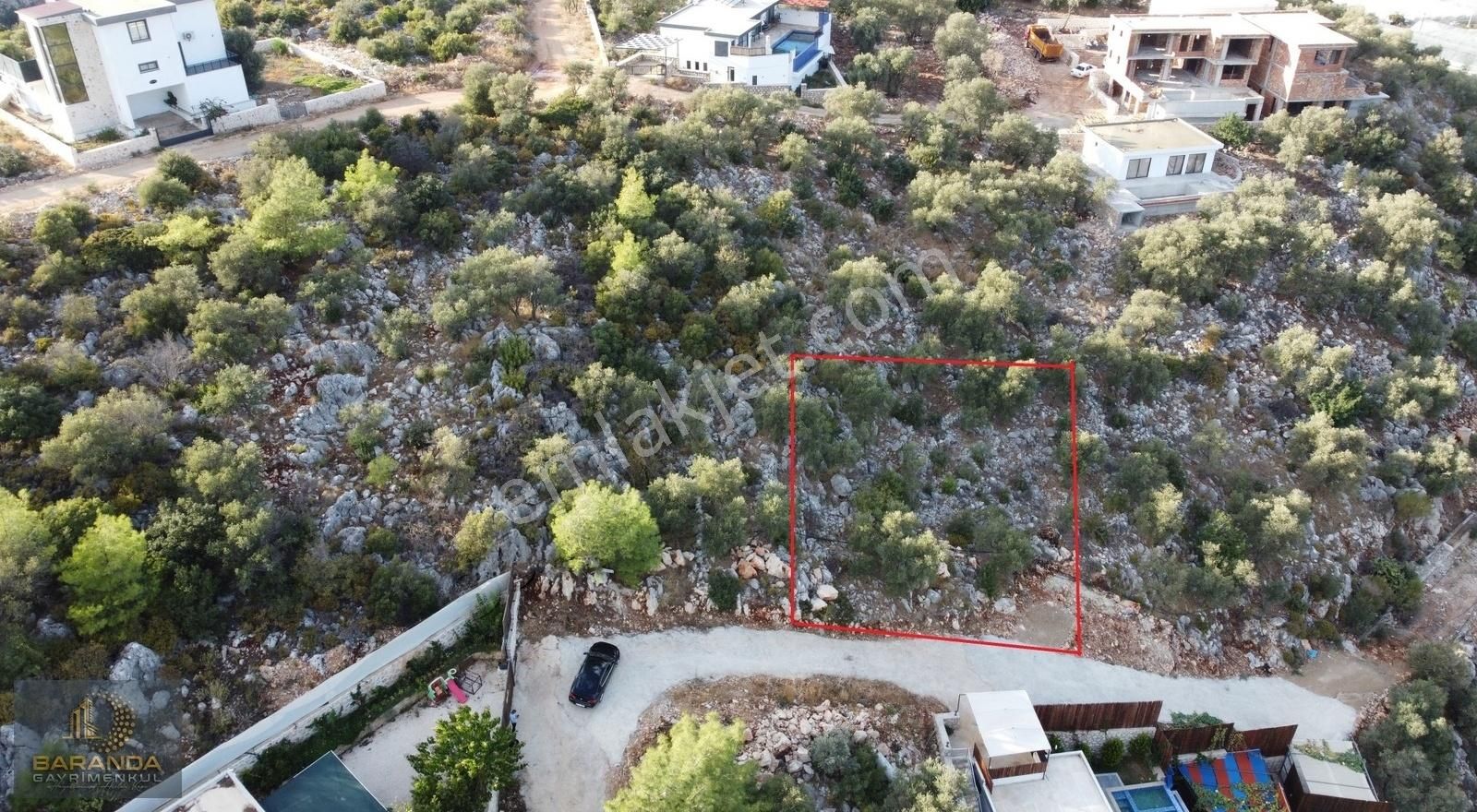 Kaş Gelemiş Satılık Tarla Kaş Patara'da 302 M² Satılık Müstakil Tapu Villa Arsası