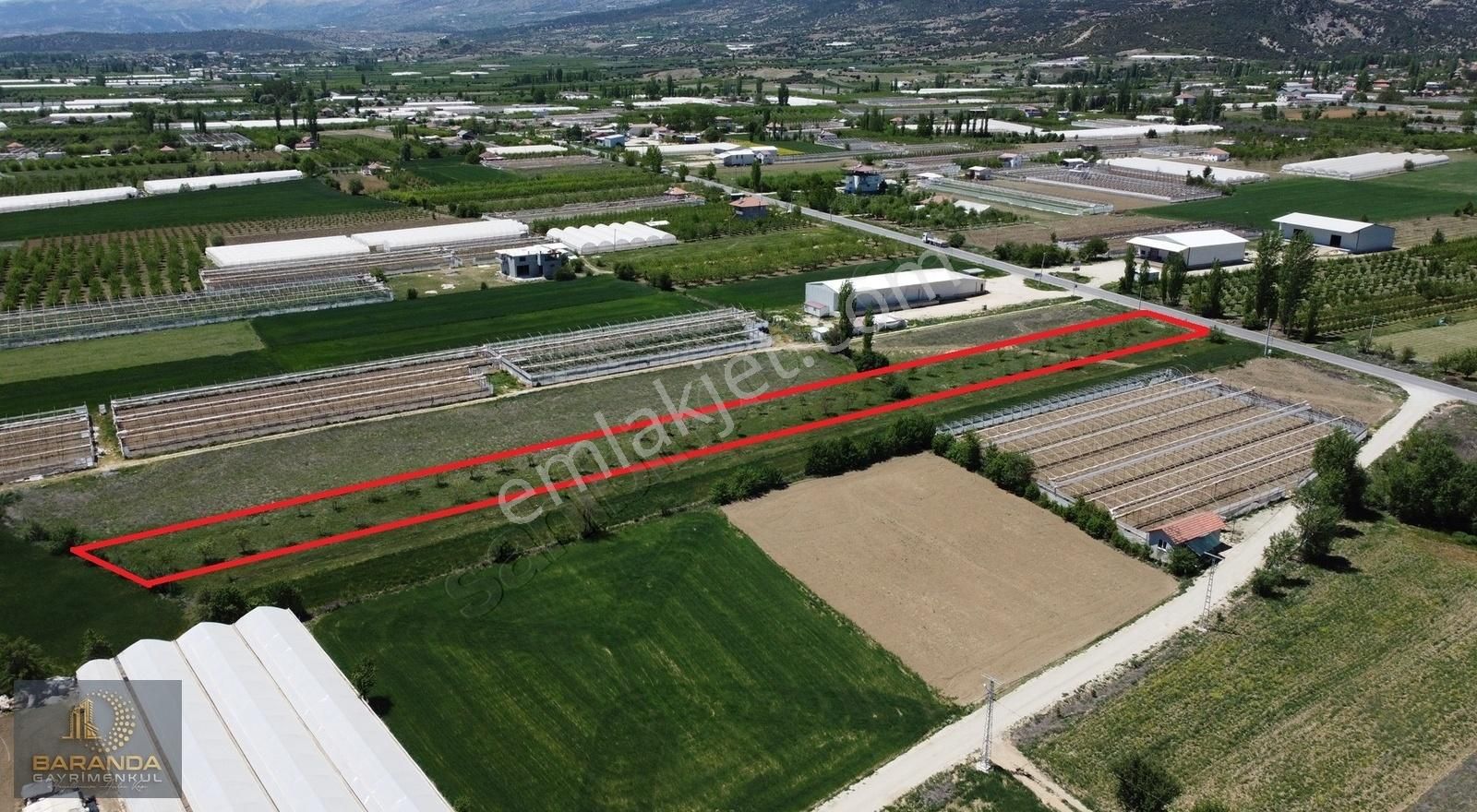 Elmalı İslamlar Satılık Tarla Elmalı/islamlar 4283 M² Anayol Kenarı Tek Tapu Satılık Tarla