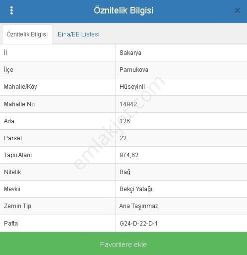 Sakarya Pamukova Hüseyinli Mahallesinde Manzaralı Yatırımlık Arsa - Görsel 4