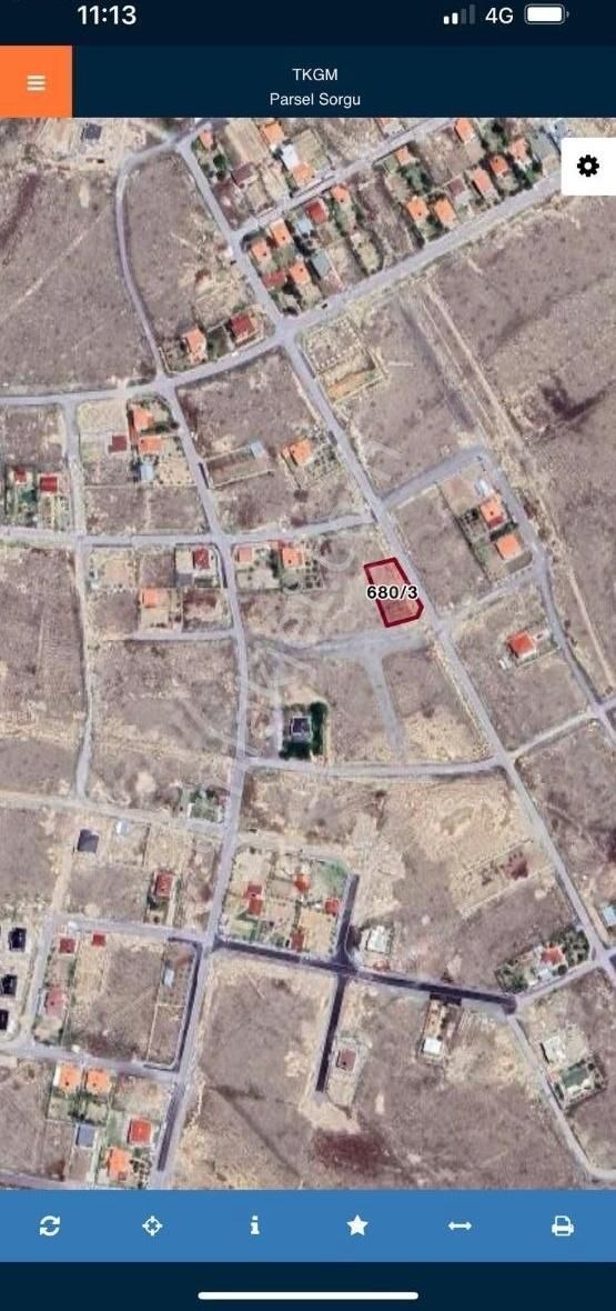 Melikgazi Gesi Satılık Villa İmarlı Gesi Civicik De 858 M2 Köşe Villa Parseli