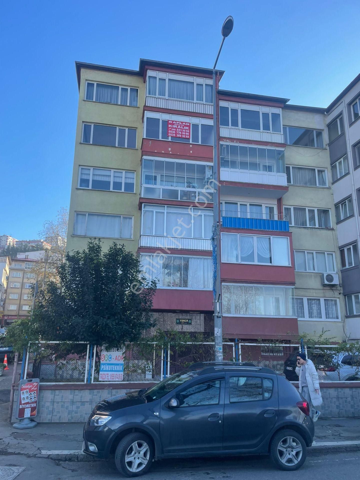 Ortahisar İnönü Kiralık Daire Trabzon Kaplan Emlak İnönü Mahallesi Kiralık Doğalgazlı Daire