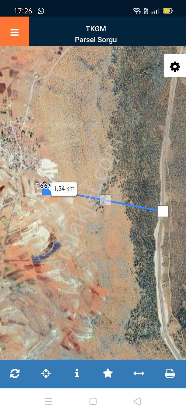 Korkuteli (sımandır)köyünde Satılık Müstakil Tapulu Tarla - Görsel 5