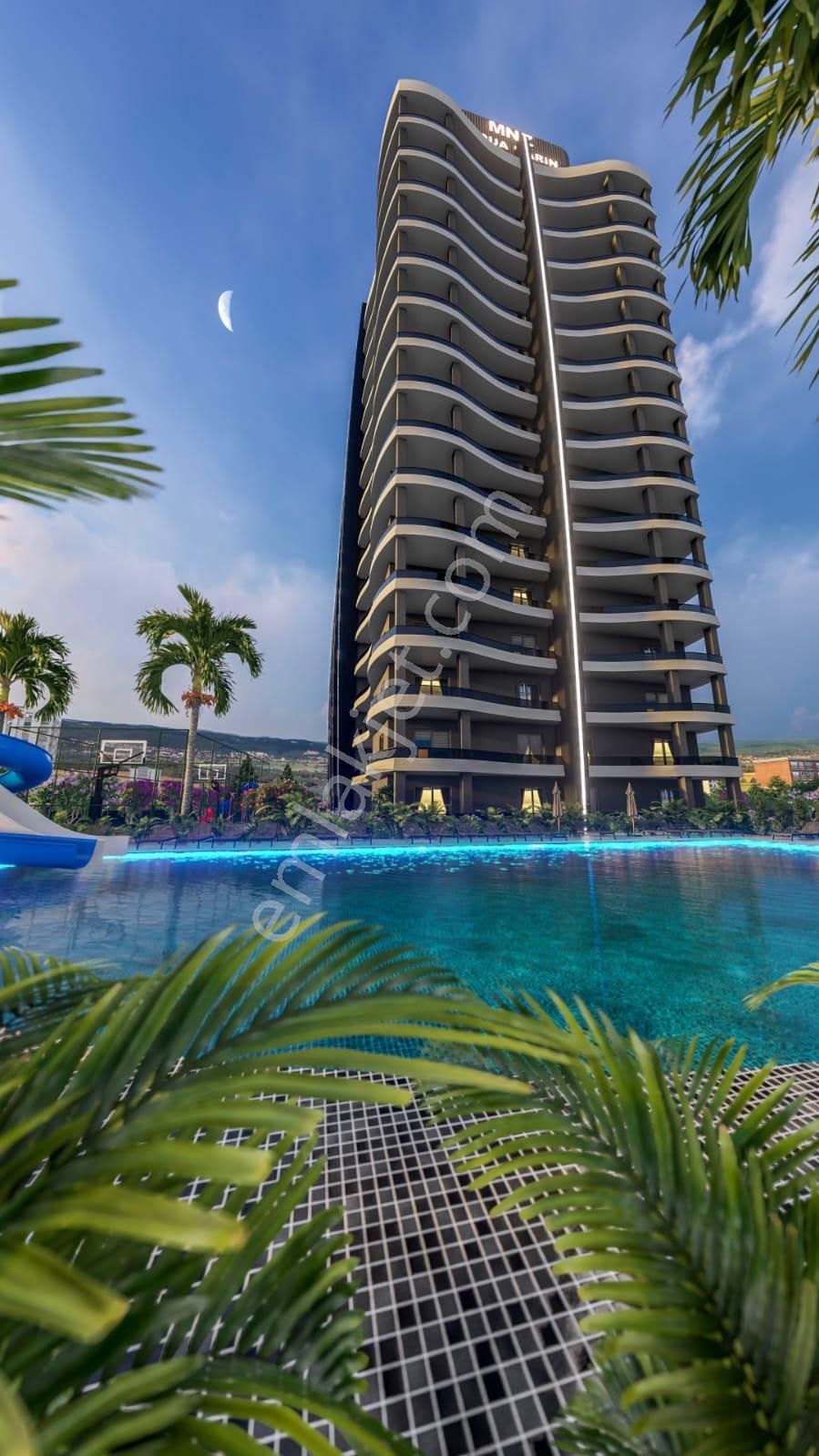 Royal Emlaktan Erdemli Tömük Mah Satılık 1+1 Lüx 65m Yazlık Daire - Görsel 24