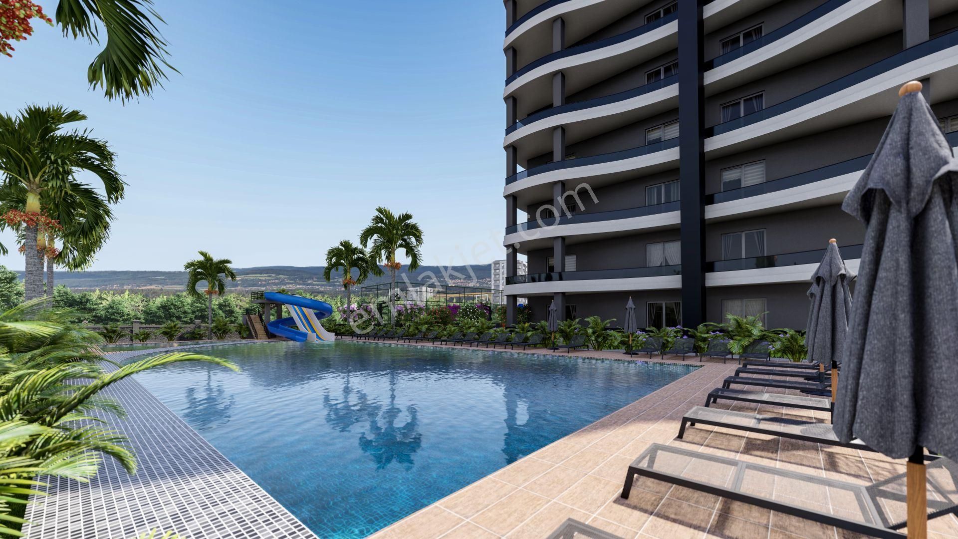 Royal Emlaktan Erdemli Tömük Mah Satılık 1+1 Lüx 65m Yazlık Daire - Görsel 2