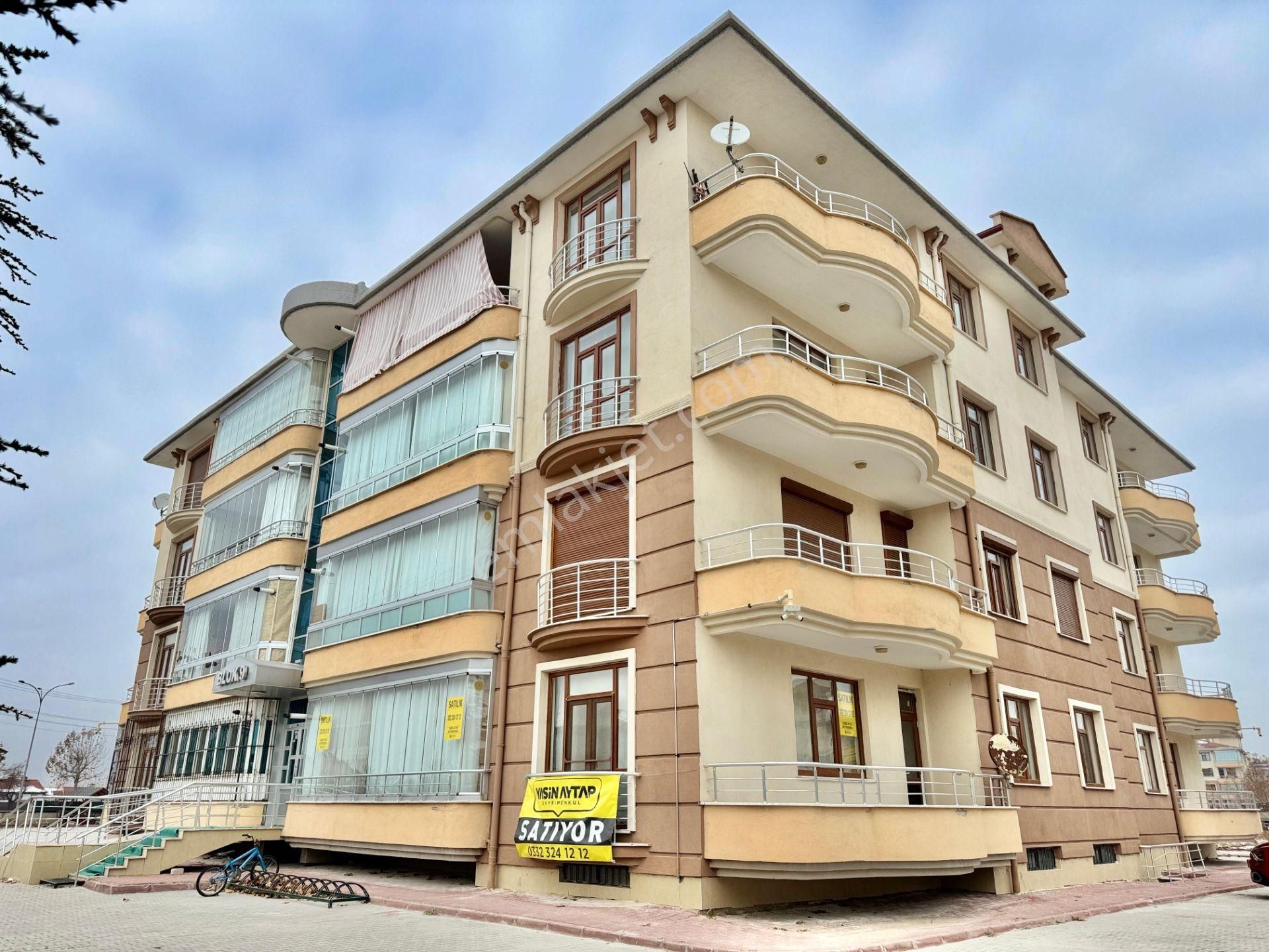 Karatay İstiklal Satılık Daire Akşehir Konutları Ödemesiz Tapu Teslim Satılık Geniş 3+1 Daire