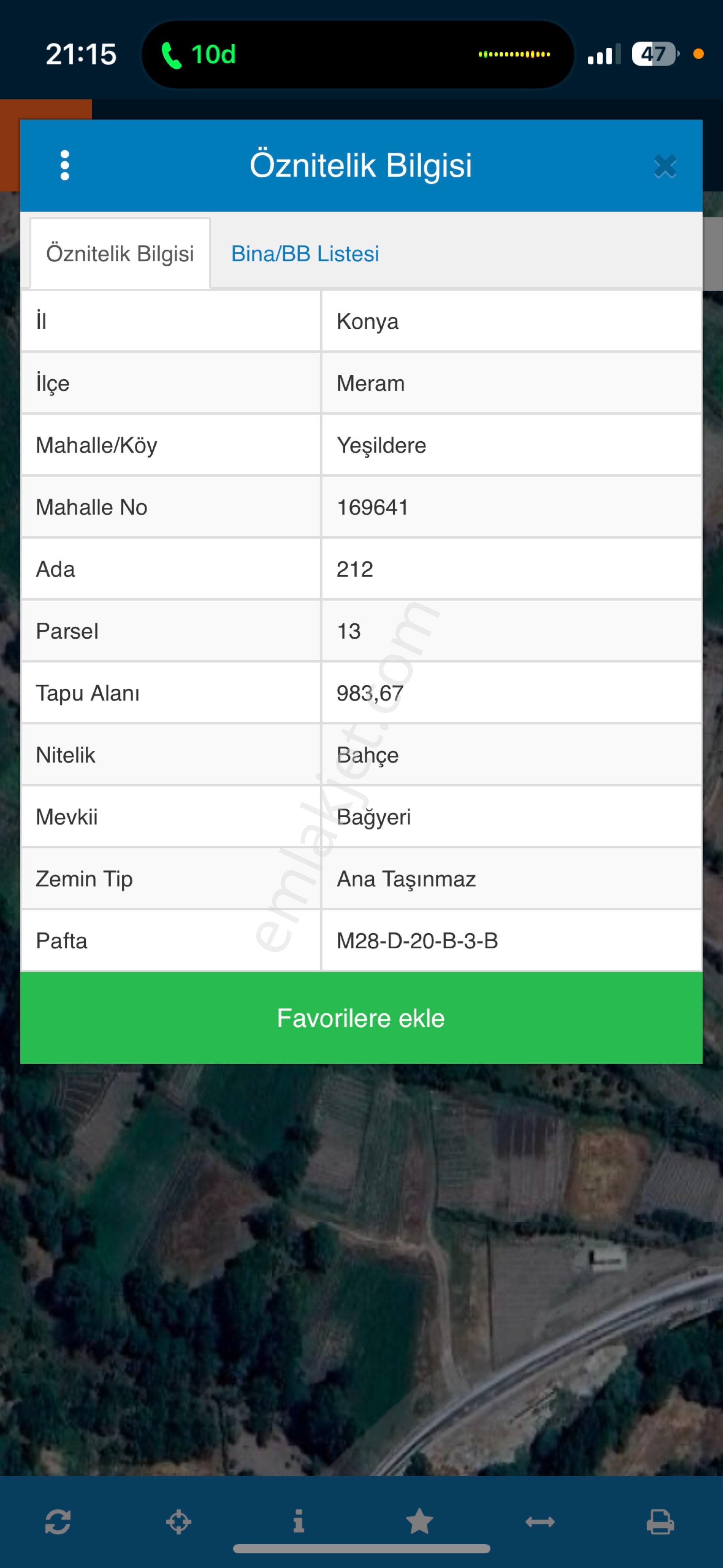 Hüdaverdi Emlak'tan Yeşildere De 983 M2 Bahçe Tapulama - Görsel 2