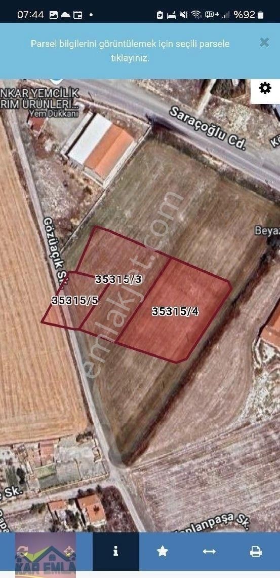 Karatay Erler Satılık Konut İmarlı Karatay Erler Mhlesinde 6500m2 4 Adet Arsa