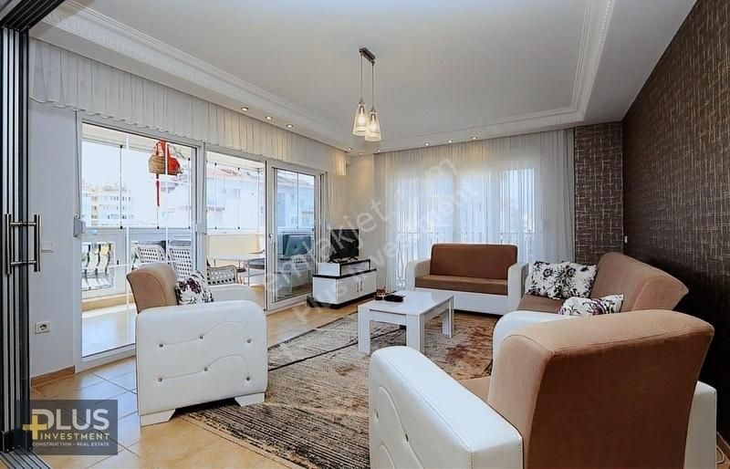 Alanya Oba Satılık Daire Obagöl'de Ulusoy Sitesi'nde 2+1 Geniş, Eşyalı Lüks Daire