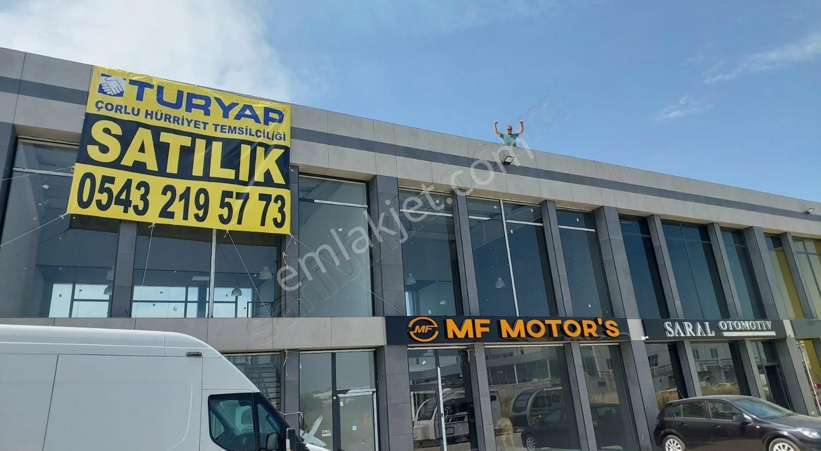 Çorlu Zafer Satılık Dükkan & Mağaza Turyap Dan Nazlıgül Otocenter Da E-5 Cepheli Satılık Dükkan