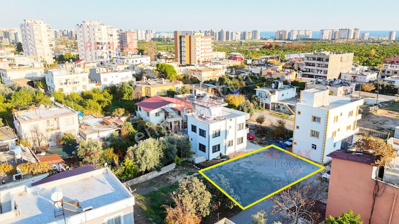 Erdemli Çeşmeli Satılık Konut İmarlı Remax Loca'dan Çeşmeli'de 3 Kata İmarlı Satılık Arsa