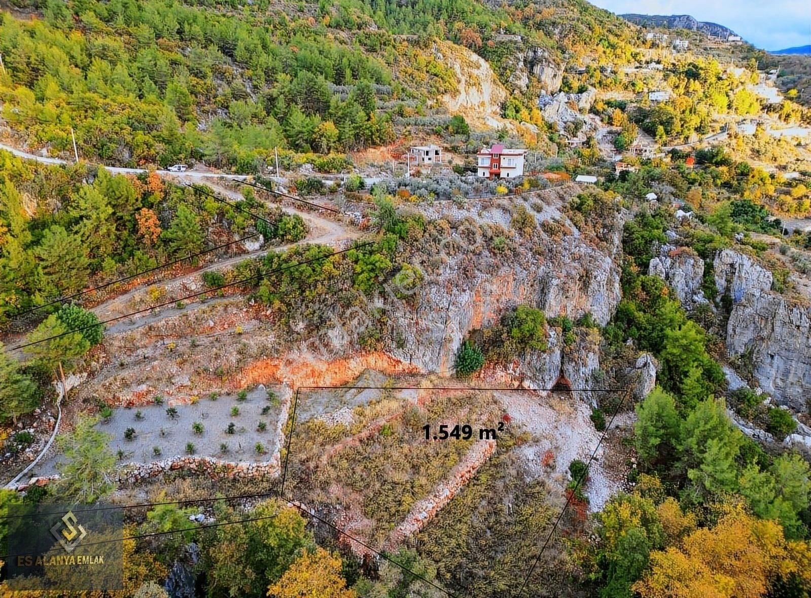 Alanya Hacıkerimler Satılık Tarla Satılık 1.549 M² Köy İçi Tarla, Alanya-hacıkerimler