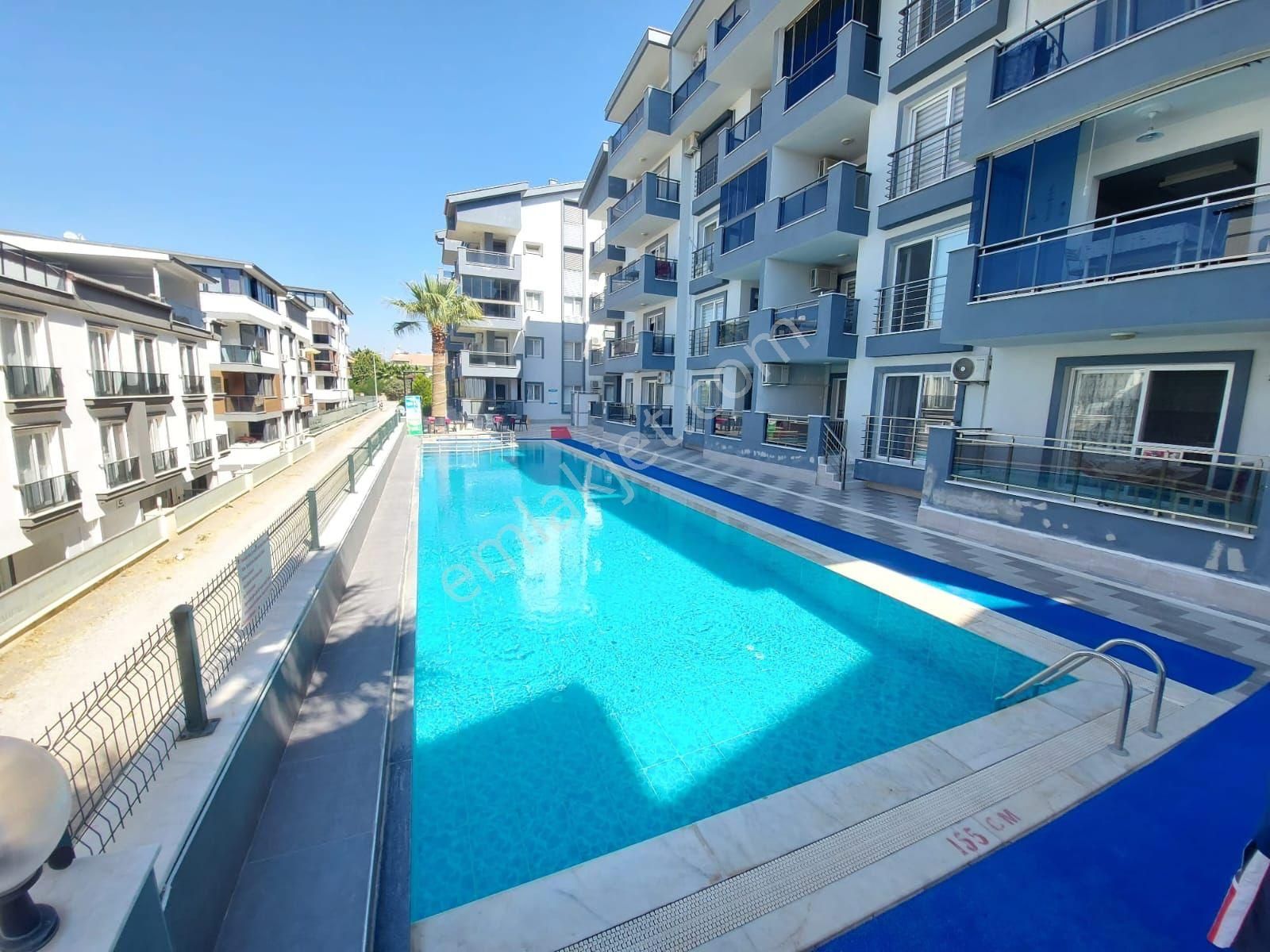 Didim Hisar Satılık Daire Havuzlu Site 2+1 Ful Eşyali Ful Denizmanzaralı Luks Daire