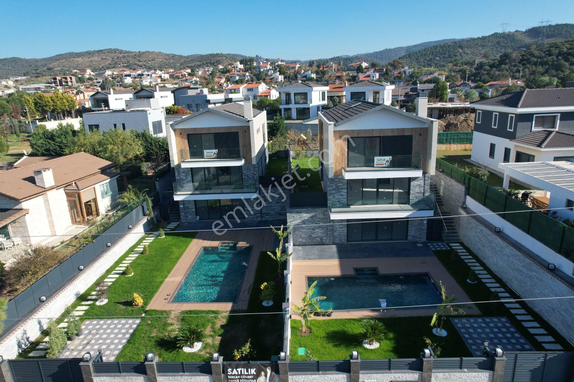 Urla Bademler Satılık Villa Urla Bademler Hekimköy 3+2 Tam Müstakil Satılık Sıfır Villa