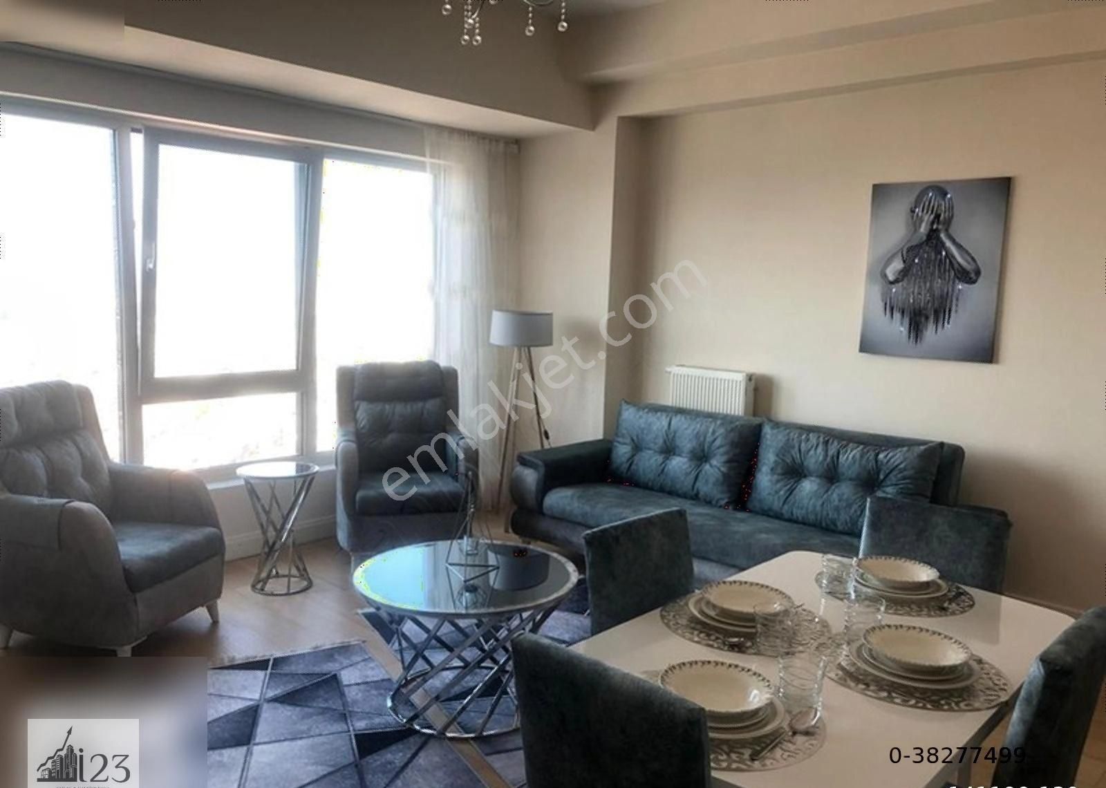 Gaziosmanpaşa Karadeniz Kiralık Daire İ23 Den Viaport Veneziada Eşyalı Şehir Cephe Aylık Ödemeli 1+1