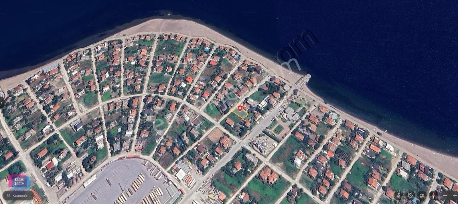 Gemlik Ata Satılık Villa İmarlı Gemlik Gemsaz Denize 130 Mt Mesafede Projesi Hazır Villa Arsası