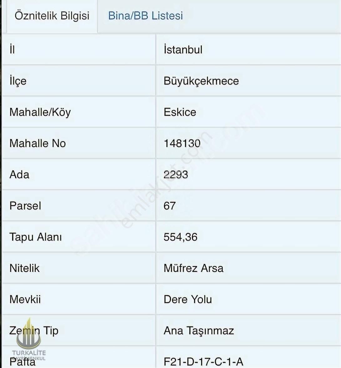 Büyükçekmece Karaağaç Satılık Bağ & Bahçe Emsallerinden Uygun 560 M2