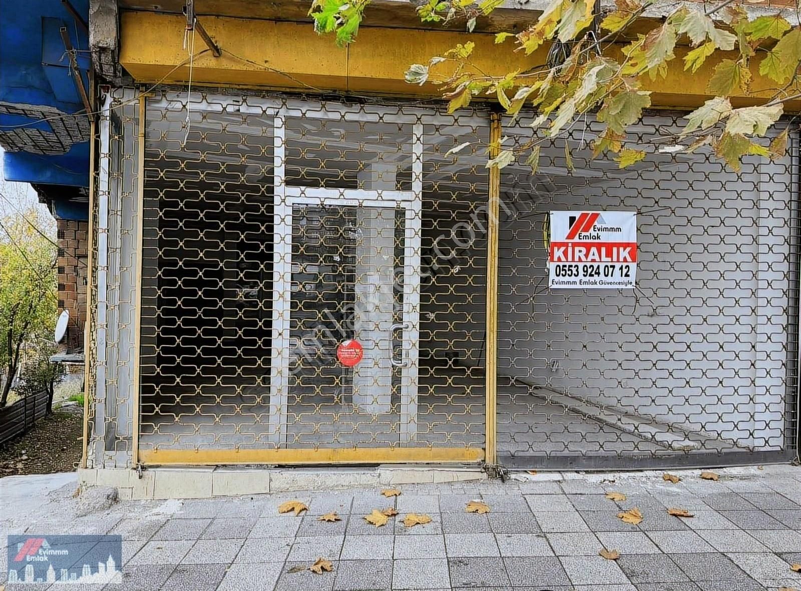 Ümraniye Topağacı Kiralık Dükkan & Mağaza Ümraniye Kazımkarabekir 100m2 Ana Cadde Üzerinde Kiralık Dükkan