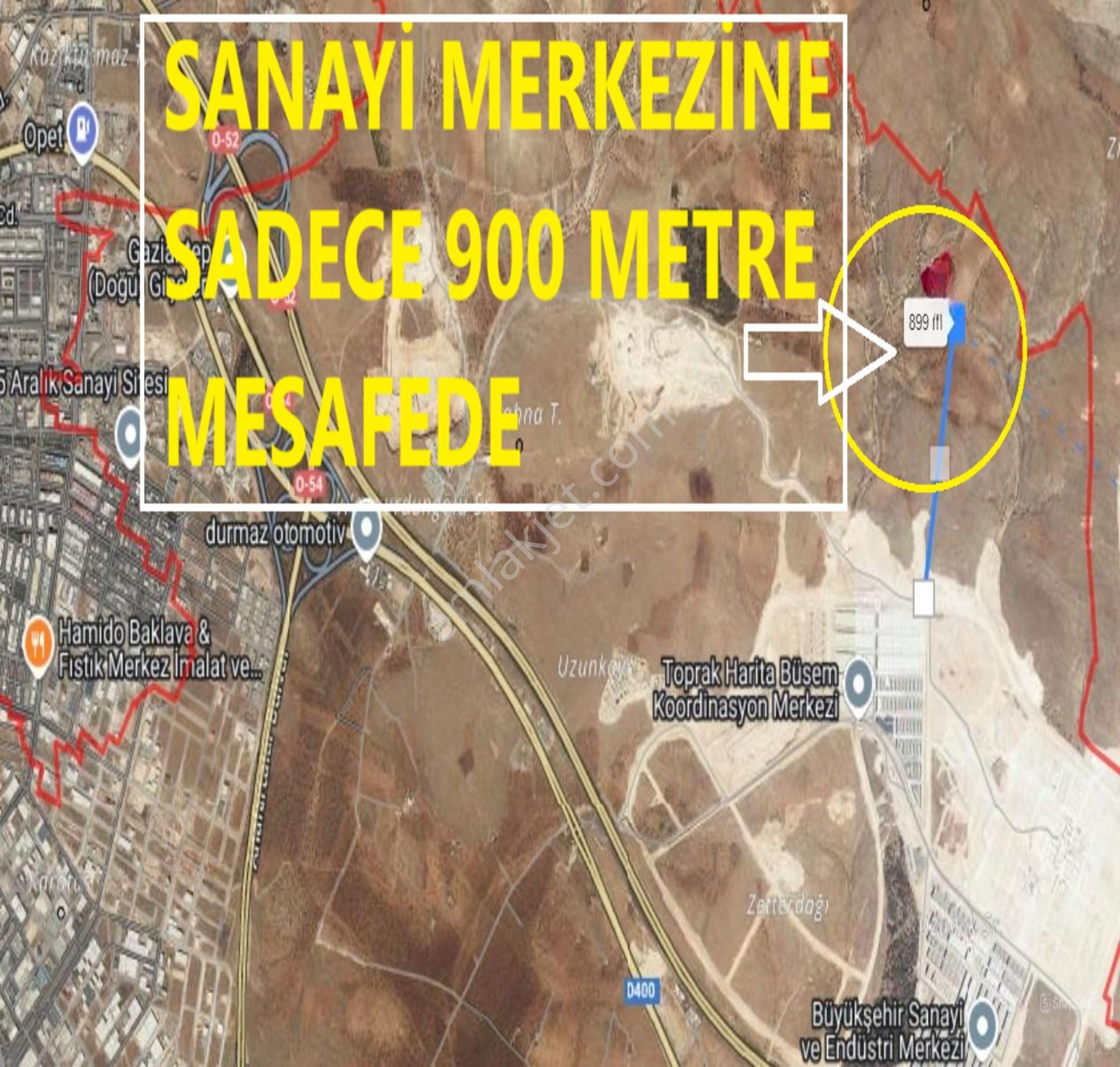 Şehitkamil Taşlıca Satılık Ticari İmarlı Sanayinin Dibi Taşlıca Da 19.300 Metre- Tek Tapu Fırsat Tarla