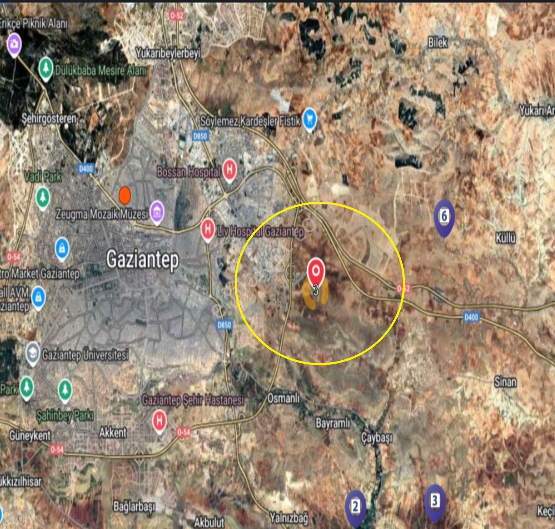 Şehitkamil Taşlıca Satılık Ticari İmarlı Taşlıca Da 310 Metre- Tek Tapu A3 Ticari Arsa